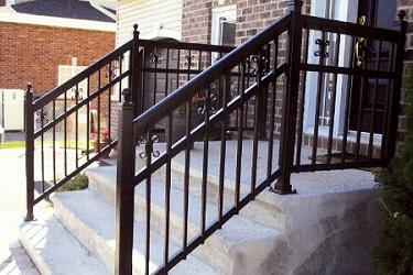 Rampe en aluminium installée à Blainville